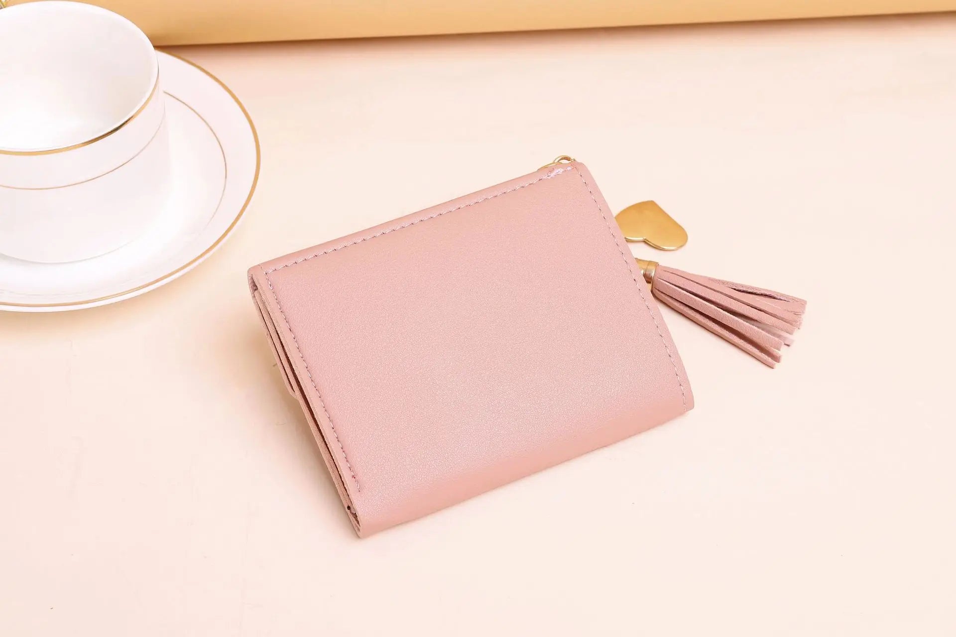 2022 Designer Crystal Diamond Crown Decorated Card Holder Clutch Ladies Leather Wallets for Women-2