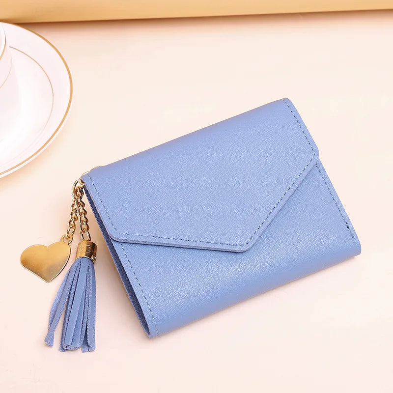 2022 Designer Crystal Diamond Crown Decorated Card Holder Clutch Ladies Leather Wallets for Women-11