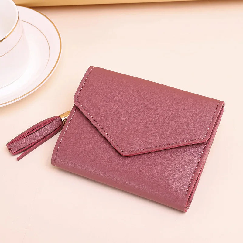 2022 Designer Crystal Diamond Crown Decorated Card Holder Clutch Ladies Leather Wallets for Women-12