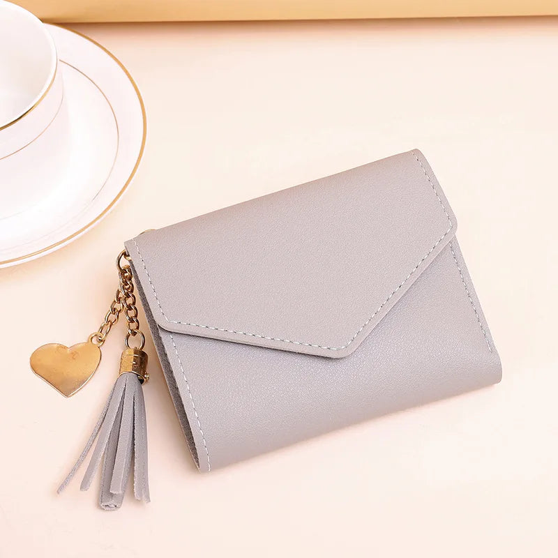 2022 Designer Crystal Diamond Crown Decorated Card Holder Clutch Ladies Leather Wallets for Women-7